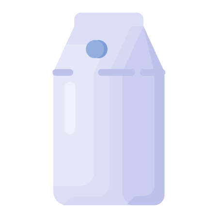 milk milky health single isolated icon with flat style vector illustrationのイラスト素材
