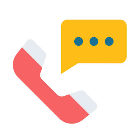 call center customer support single isolated icon with flat style vector illustrationのイラスト素材