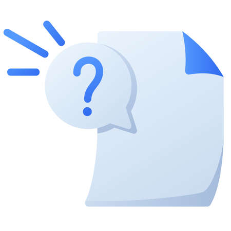 file empty state single isolated icon with smooth gradient style vectorのイラスト素材