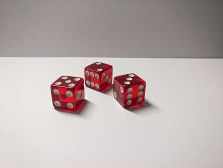 Casino red dices