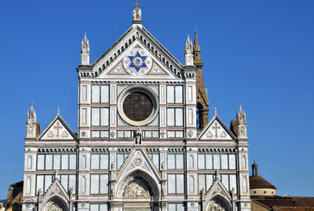 Facade of the Basilica of Santa Croce