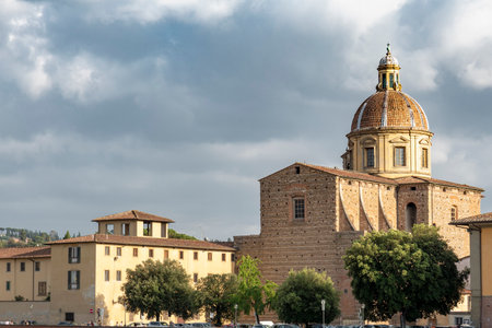 View of the church of San Frediano in Cestello in Florence