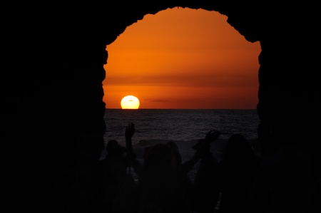 Goodbye sunの写真素材
