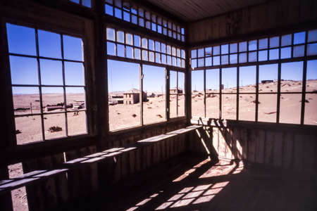 kolmanskop, luderitz, karas, namibia, africaの写真素材