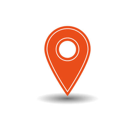 Map pin location iconのイラスト素材