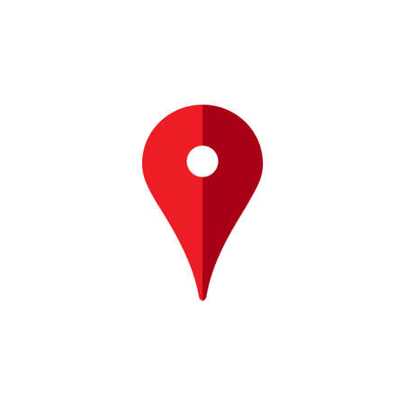 Map pin, location mark iconのイラスト素材
