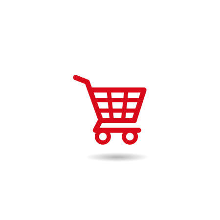 Shopping cart vector iconのイラスト素材