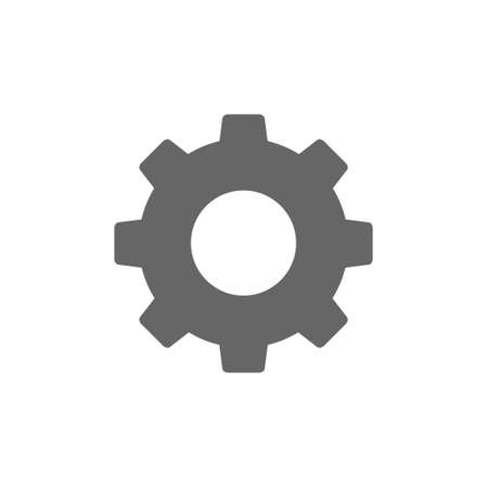 Gear vector iconのイラスト素材