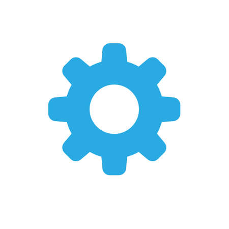 Gear vector linear iconのイラスト素材