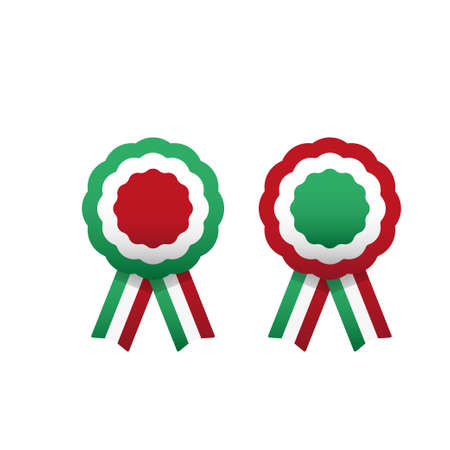 Rosette with ribbon iconのイラスト素材