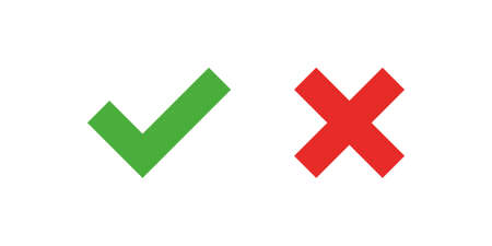 Check Mark Iconsのイラスト素材