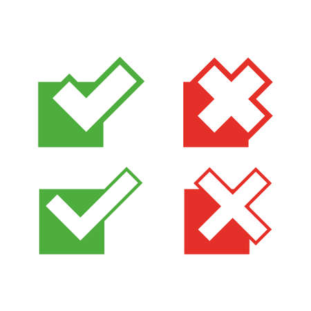 Check Mark Iconsのイラスト素材