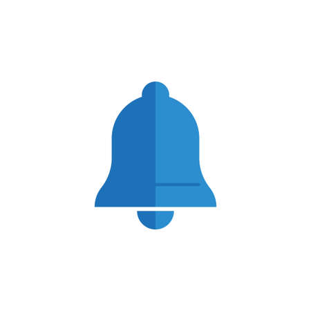 Bell icon vector, alarm symbolのイラスト素材
