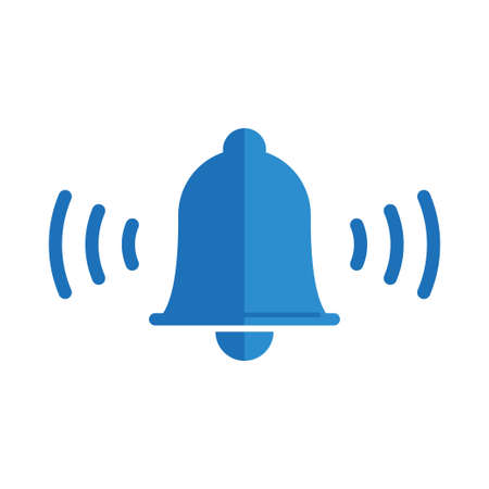 Bell ringing iconのイラスト素材