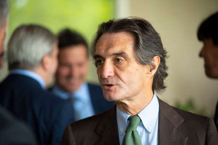 Attilio Fontana, President of the Lombardy Regionのeditorial素材