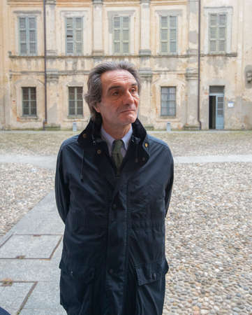 Attilio Fontana, President of the Lombardy Regionのeditorial素材