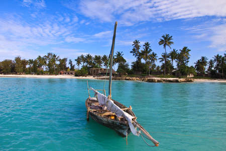 boat on bayのeditorial素材