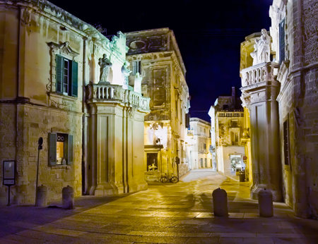 lecce by nightのeditorial素材