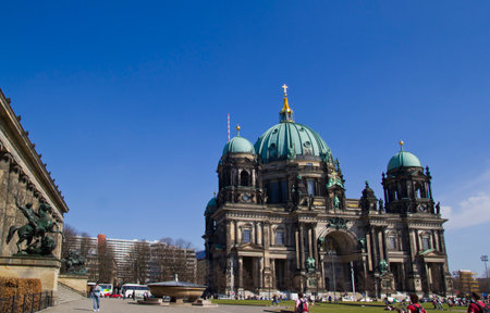 berlin dome landscapeのeditorial素材