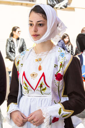 CAGLIARI, ITALY - MAY 1, 2017: 361 Religious Procession of Sant'Efisio - Sardiniaのeditorial素材