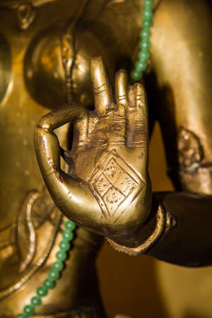 CAGLIARI, ITALY - FEBRUARY 2, 2012: Palazzo Regio, exhibition "Tibet, mystery and light" - Sardiniaのeditorial素材