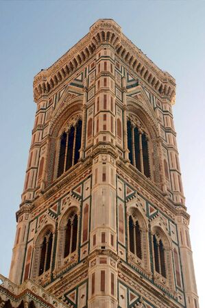 Sunset in Firenze, Italyの写真素材