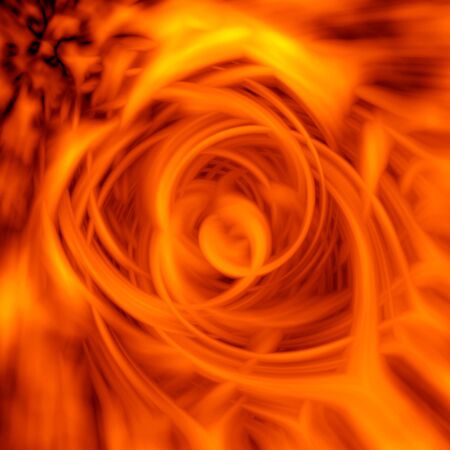 Abstract flame illustration