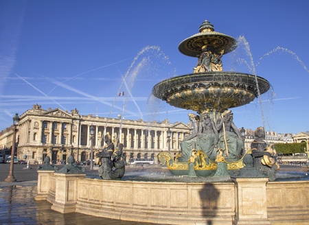 Place de la Concorde, Paris, Franceの写真素材