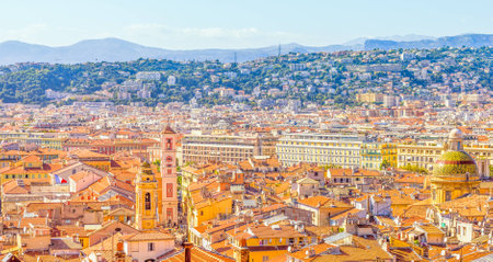 View of Nice, Franceの写真素材