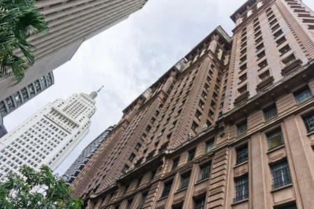 Sao Paulo, Modern city street view, Brazil, South Americaのeditorial素材