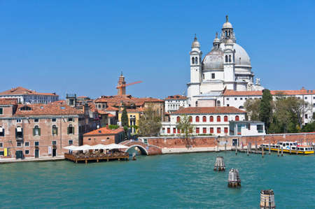 Venice, Old city canal view, Italy, Europeのeditorial素材