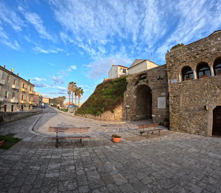 A street in Termoli, a seaside town in the province of Campobasso.