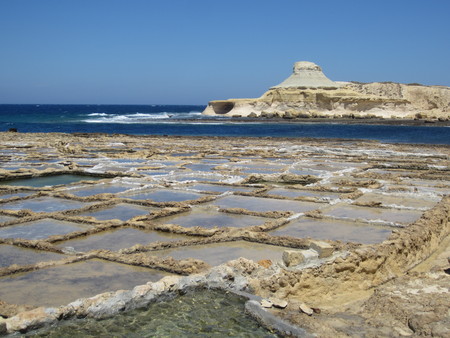 Salt flatsの写真素材