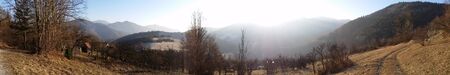 Vlkolinec village situated on the Slovak Liptovの写真素材