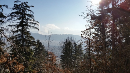 Tatra Mountains on a sunny winter dayの写真素材