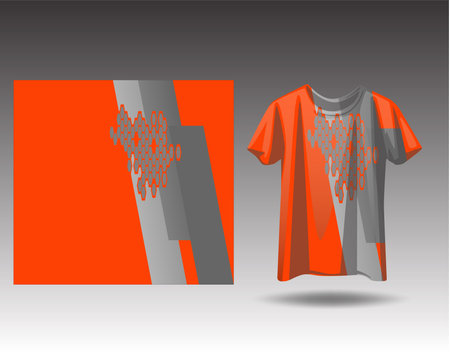 Tshirt sports design for racing, jersey, cycling, football, gaming, motocrossのイラスト素材