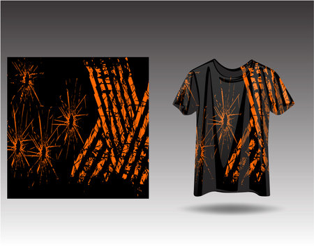 Tshirt sports design for racing  jersey  cycling  football  gaming  motocrossのイラスト素材