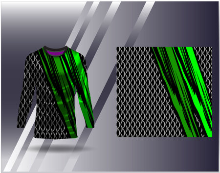 Tshirt sports design for racing jersey cycling football gaming motocrossのイラスト素材