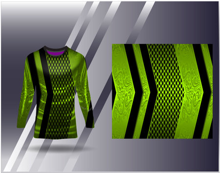 Tshirt sports design for racing jersey cycling football gaming motocrossのイラスト素材