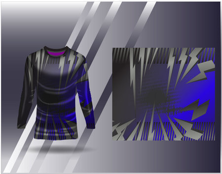 Tshirt sports design for racing jersey cycling football gaming motocrossのイラスト素材