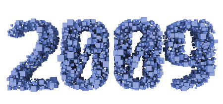 2009 from cubesの写真素材