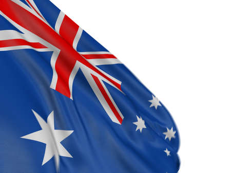 3D Australian flag