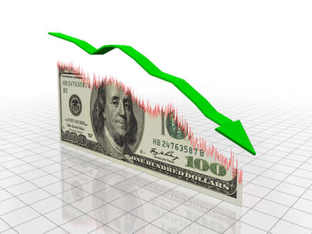 Financial Recession の写真素材
