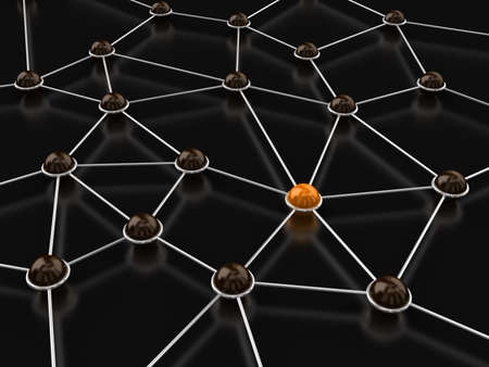 Networkの写真素材
