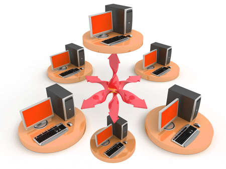 Computer Networkの写真素材