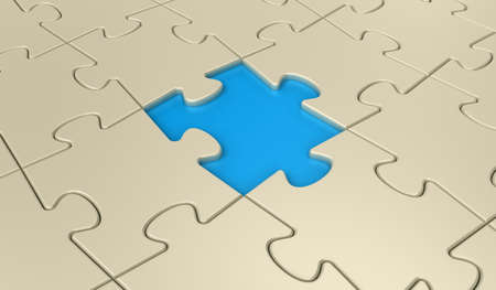 Puzzle Pieceの写真素材