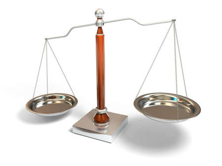 Balance scaleの写真素材