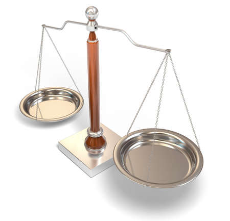 Balance scaleの写真素材