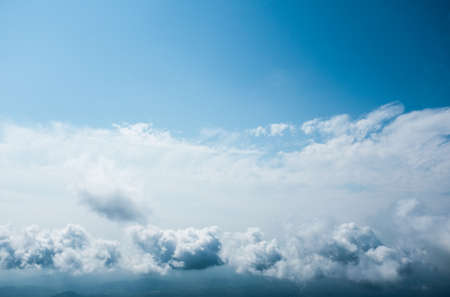 above the cloudsの写真素材