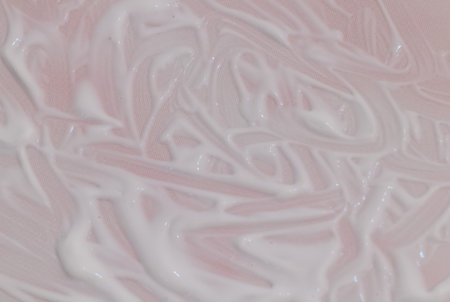 White creamy texture abstract background closeup, dairy product or cosmetic cream surface for food design and skincare conceptの写真素材